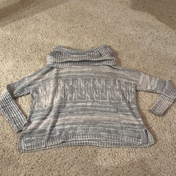 LA made Sweaters - Gray Cowl Neck Sweater